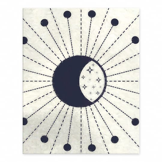 Shining Moon Phase 2 8&#x22; x 10&#x22; Tabletop Canvas